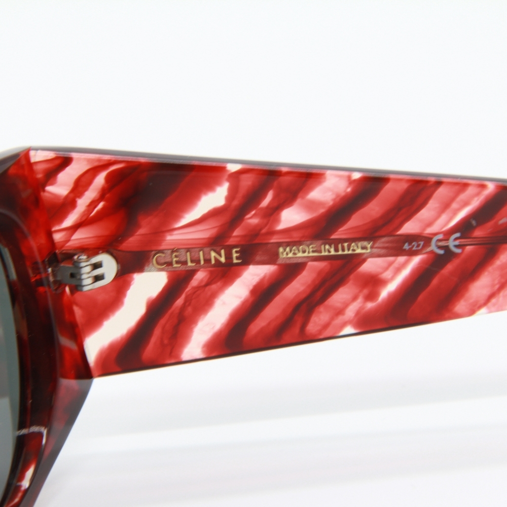 NEW CELINE CL40029I 54N WOMEN CELINE SUNGLASSES CL 40029I RED - Picture 11 of 12